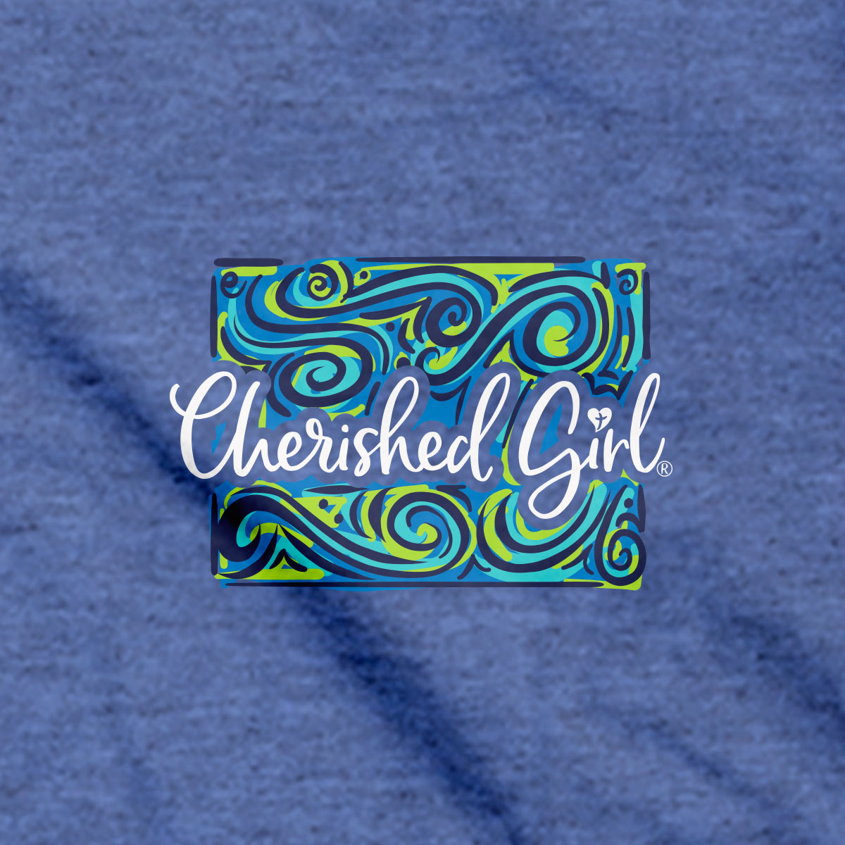 Cherished Girl Womens T-Shirt It Is Well Cross