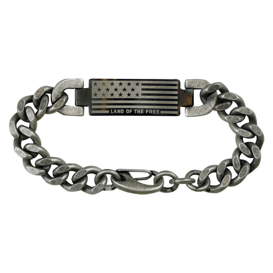 HOLD FAST Mens Bracelet Land Of The Free