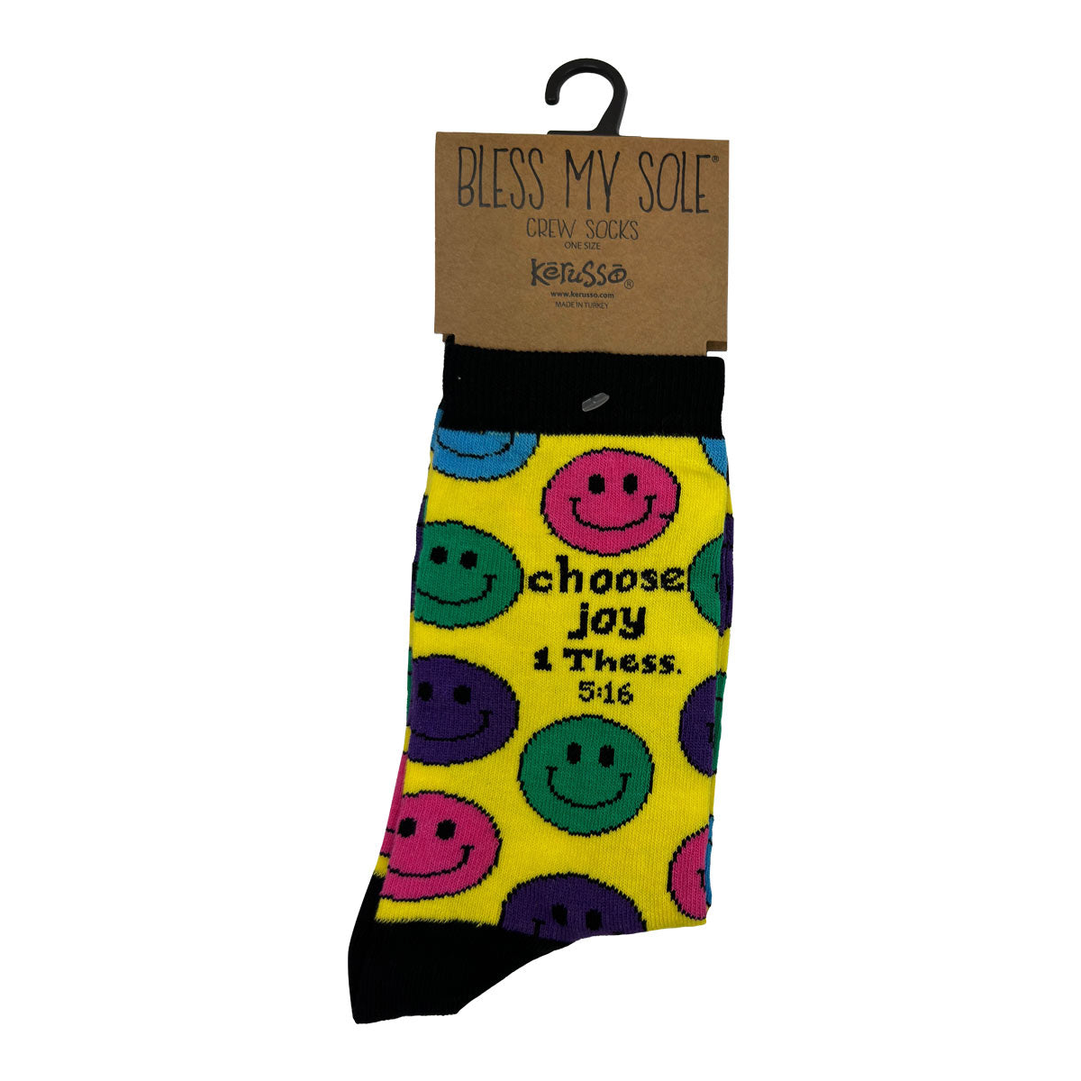 Kerusso Crew Socks Choose Joy